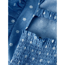 NAME IT Crop Top Fikka Blue Yonder